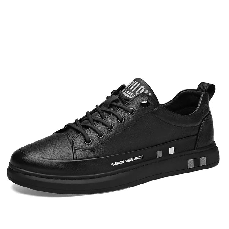 Chaussures décontractées en cuir véritable | CHARM CULTURE™