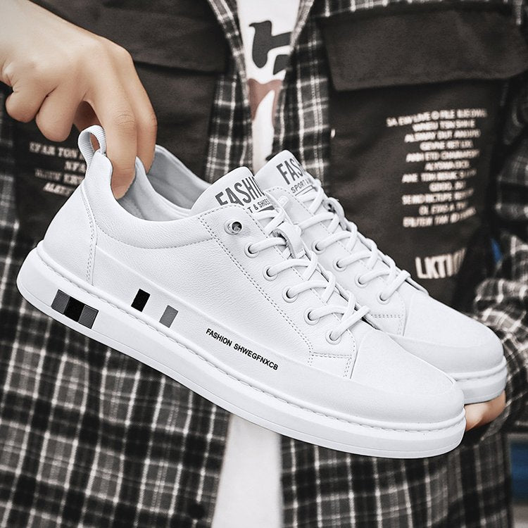 Chaussures décontractées en cuir véritable | CHARM CULTURE™