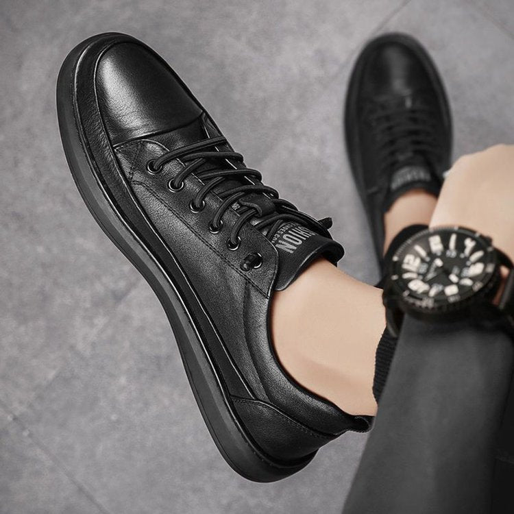 Chaussures décontractées en cuir véritable | CHARM CULTURE™