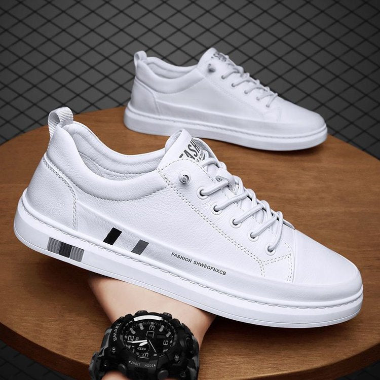 Chaussures décontractées en cuir véritable | CHARM CULTURE™