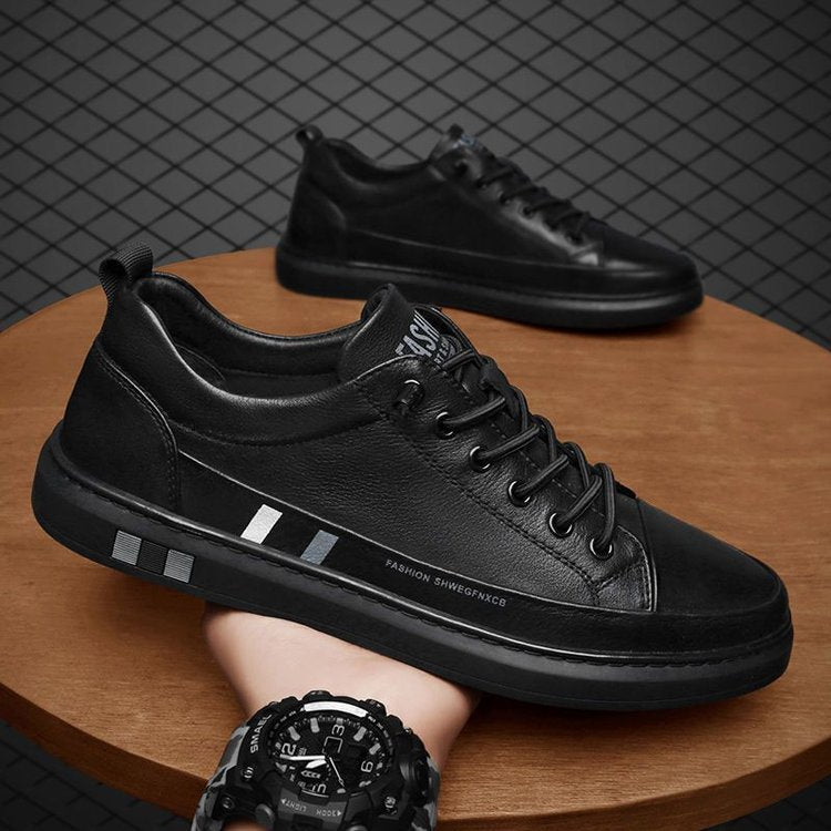 Chaussures décontractées en cuir véritable | CHARM CULTURE™