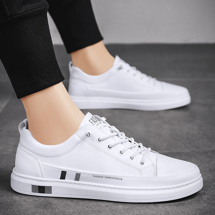 Chaussures décontractées en cuir véritable | CHARM CULTURE™
