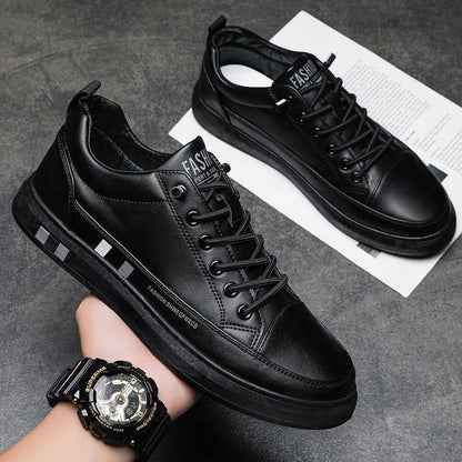 Chaussures décontractées en cuir véritable | CHARM CULTURE™