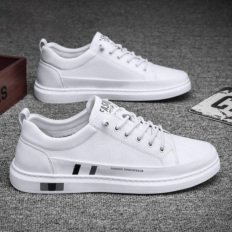Chaussures décontractées en cuir véritable | CHARM CULTURE™