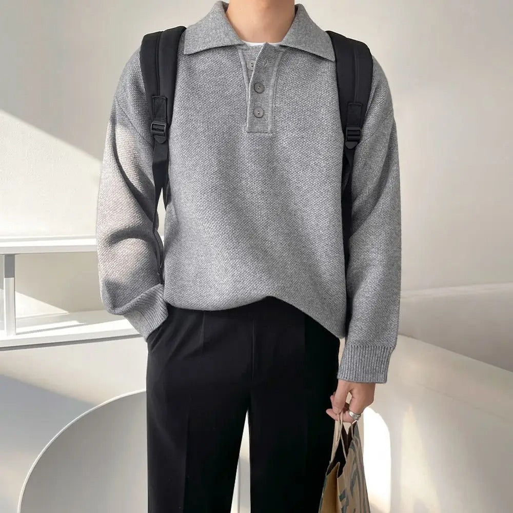GREY-SWEATER | CHARM CULTURE™